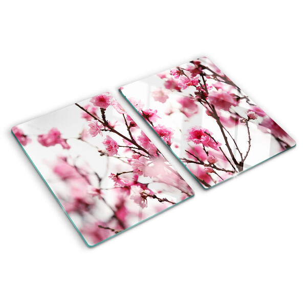 Szklana deska do krojenia Kwiaty wiśni w rozkwicie