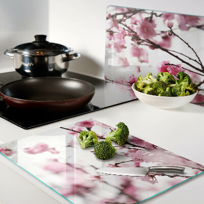 Szklana deska do krojenia Kwiaty wiśni w rozkwicie