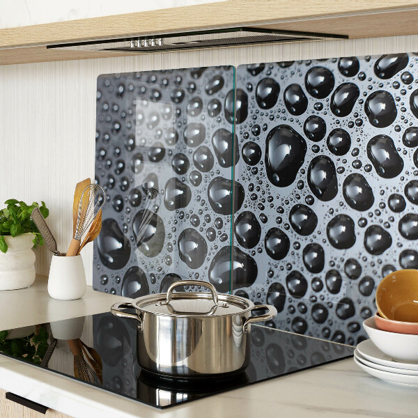 Deska kuchenna szklana Krople wody na szkle