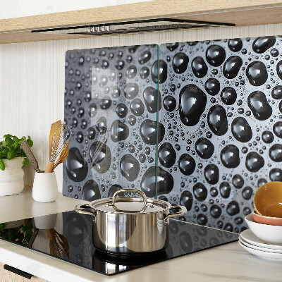 Deska kuchenna szklana Krople wody na szkle