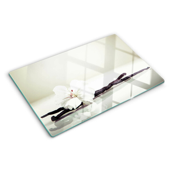 Szklana deska kuchenna Kwiat na gałęzi