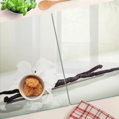 Glazen snijplanken Een bloem aan een tak