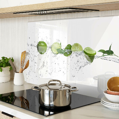 Glazen snijplanken Citroenen in water