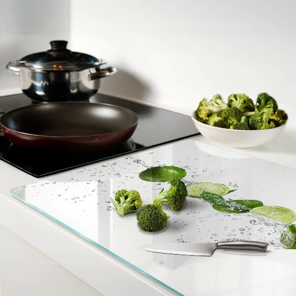 Deska kuchenna szklana Cytryny w wodzie