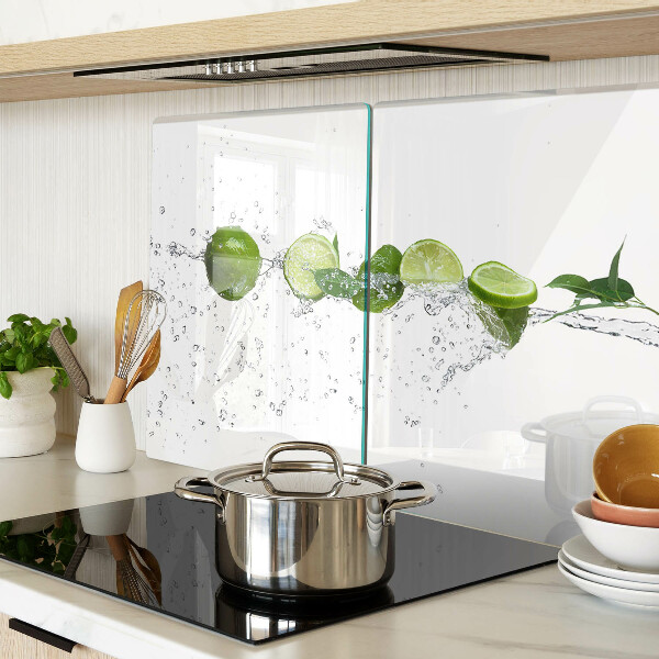 Deska kuchenna szklana Cytryny w wodzie