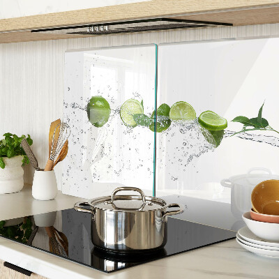 Glazen snijplanken Citroenen in water