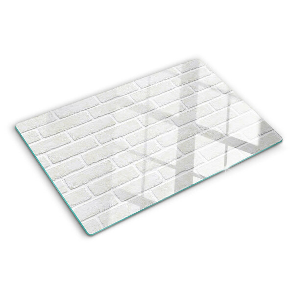 Glazen snijplanken Bakstenen muur