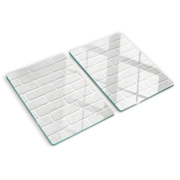 Deska kuchenna szklana Ceglana ściana