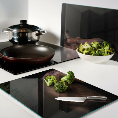 Snijplanken glas Portret van een paard