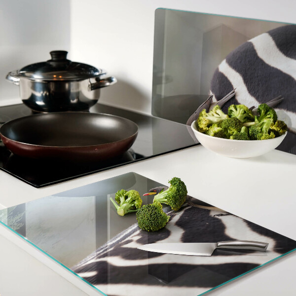 Szklana deska kuchenna Ptaki na zebrze