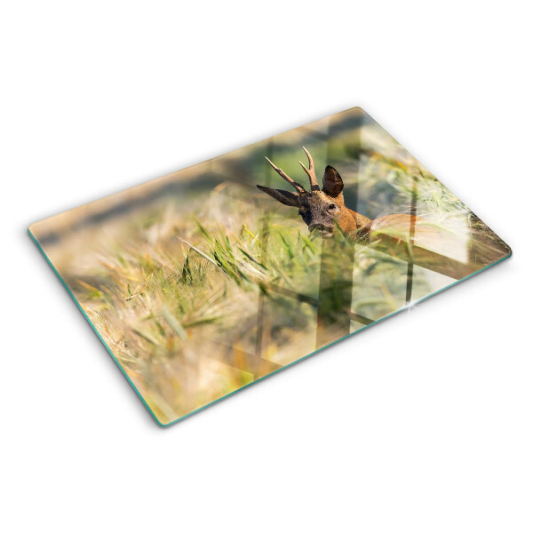 Deska kuchenna szklana Jelonek w polu