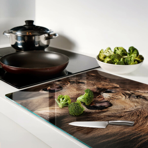 Deska kuchenna szklana Ryczące lwy