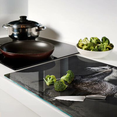 Deska kuchenna szklana Łaciaty koń w biegu