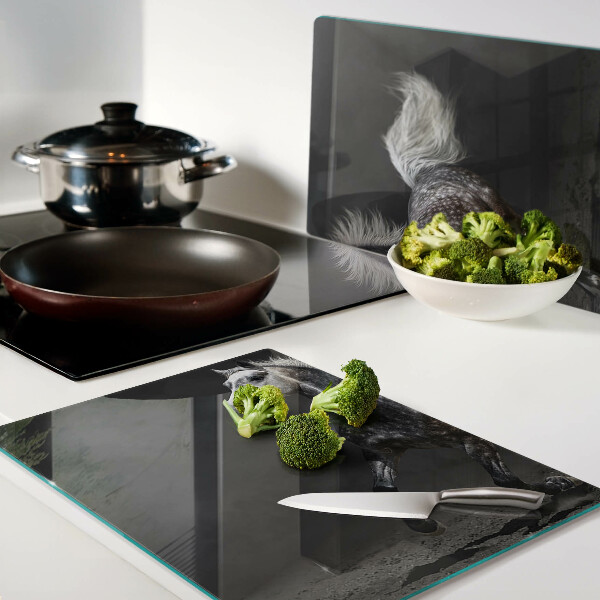 Deska kuchenna szklana Łaciaty koń w biegu