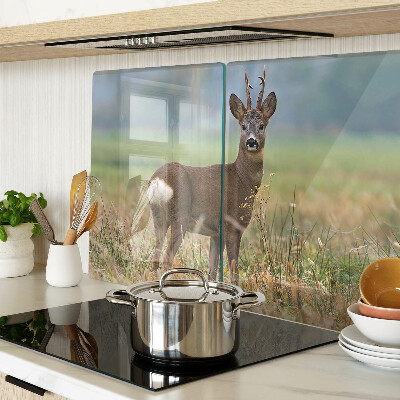 Glazen snijplanken Reeën in hun natuurlijke leefomgeving