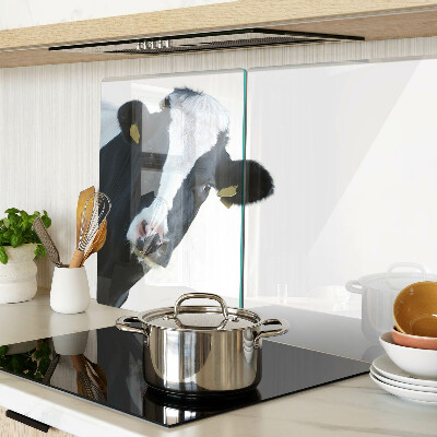 Szklana deska kuchenna Ciekawa krowa