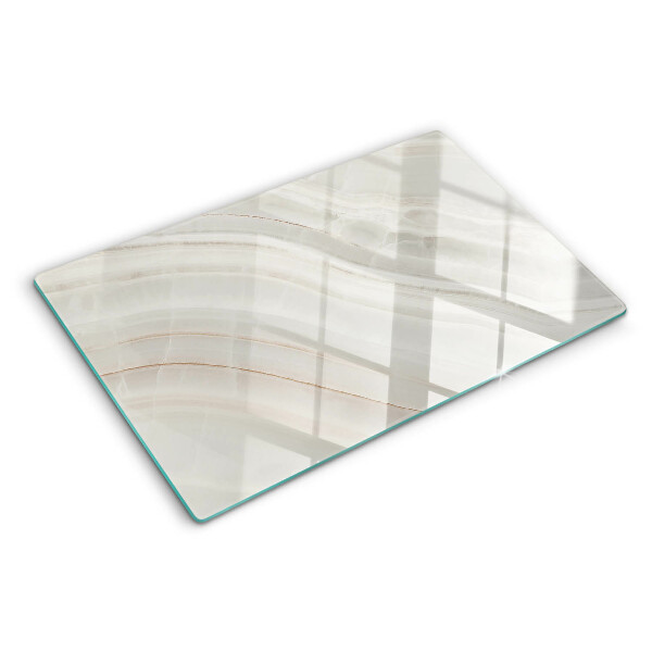 Snijplanken glas Marmer met gouden draden