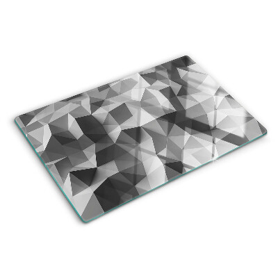 Snijplanken van glas Abstract geometrisch patroon