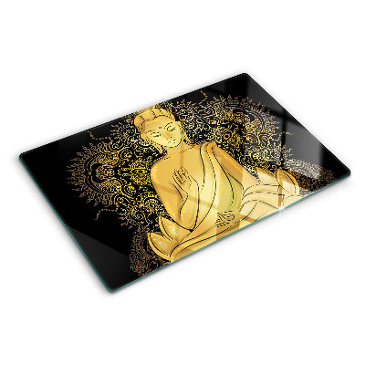 Szklana deska kuchenna Buddha w medytacji