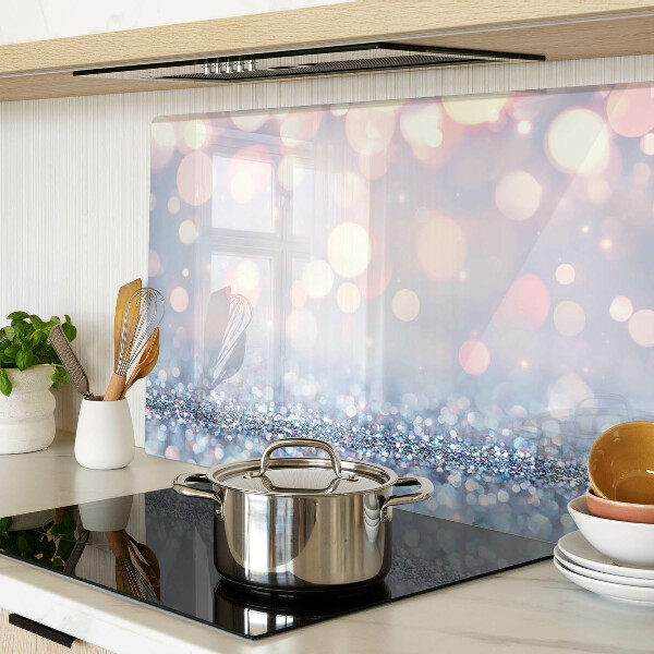 Szklana deska do krojenia Błyszczące światła z diamentowym akcentem