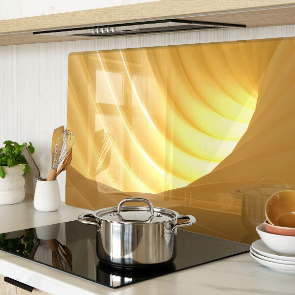 Snijplanken glas Gouden golven en ramen