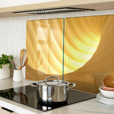 Snijplanken glas Gouden golven en ramen