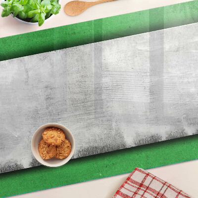 Snijplanken van glas Groene en grijze lijnen