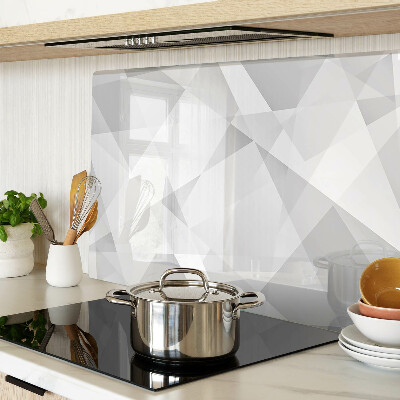 Snijplanken glas Geometrie in grijstinten