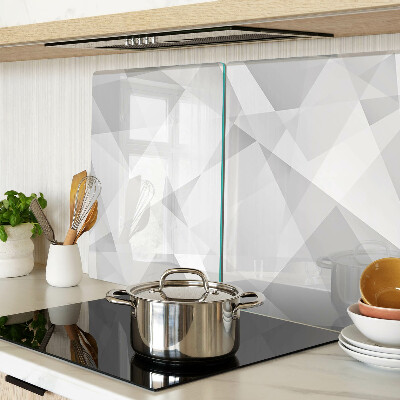 Snijplanken glas Geometrie in grijstinten