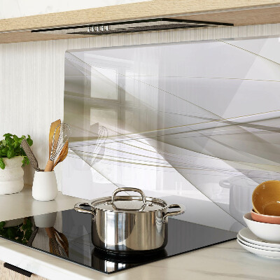 Szklana deska kuchenna Abstrakcyjne linie i kształty