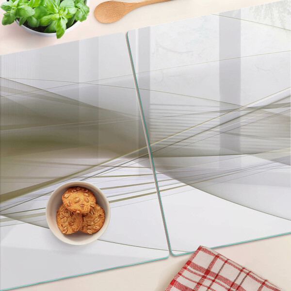 Szklana deska kuchenna Abstrakcyjne linie i kształty