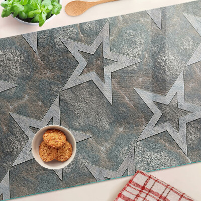 Deska kuchenna szklana Gwiazdy na tle tekstury