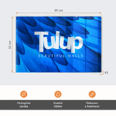 Snijplanken glas Geborsteld staal metallic effect