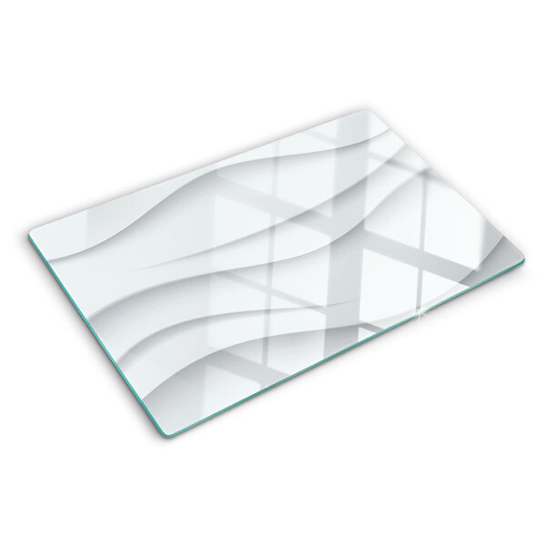 Deska kuchenna szklana Fale i linie