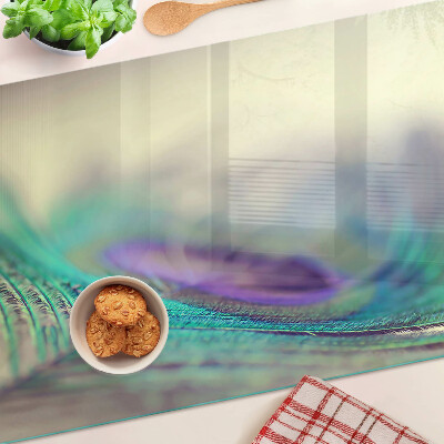 Snijplanken van glas Een druppel op een blad