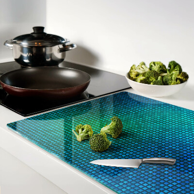 Deska kuchenna szklana Gradient kolorów w odcieniach niebieskiego