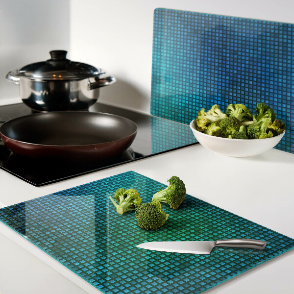 Deska kuchenna szklana Gradient kolorów w odcieniach niebieskiego