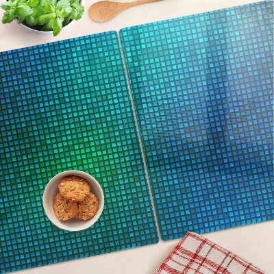 Deska kuchenna szklana Gradient kolorów w odcieniach niebieskiego