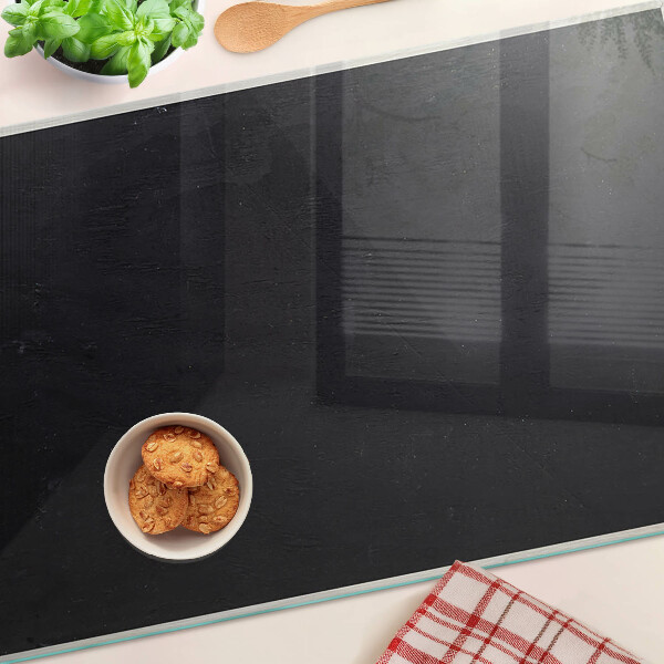 Snijplanken glas Zwarte marmertextuur