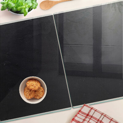 Snijplanken glas Zwarte marmertextuur