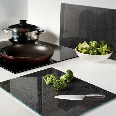 Szklana deska kuchenna Geometria linii i cieni