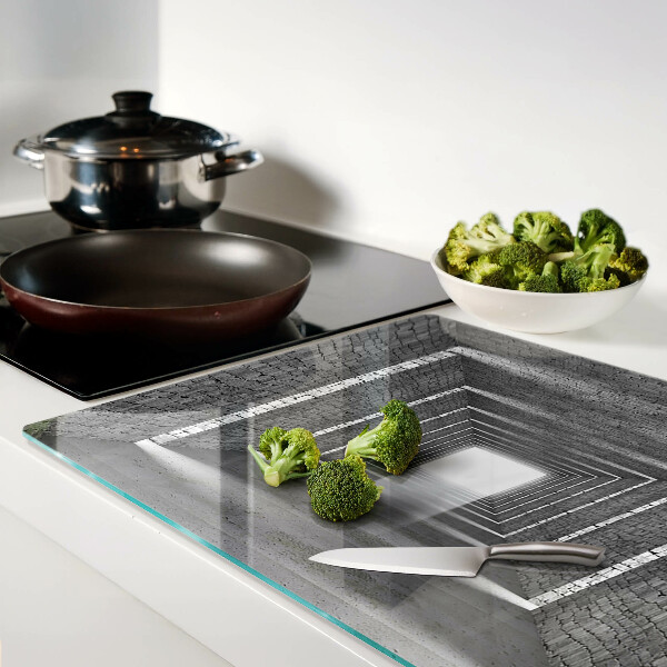 Deska kuchenna szklana Iluzja głębi w architekturze