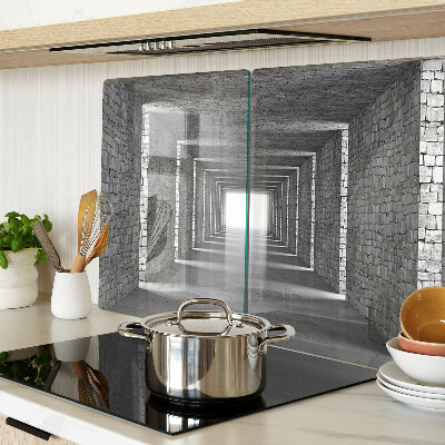 Deska kuchenna szklana Iluzja głębi w architekturze