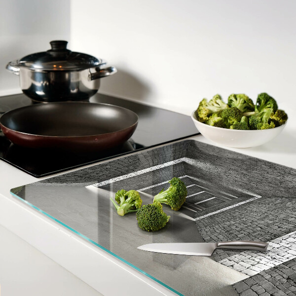 Szklana deska do krojenia Iluzja przestrzeni w architekturze