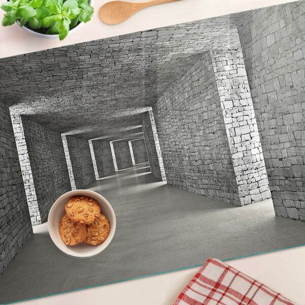 Szklana deska do krojenia Iluzja przestrzeni w architekturze