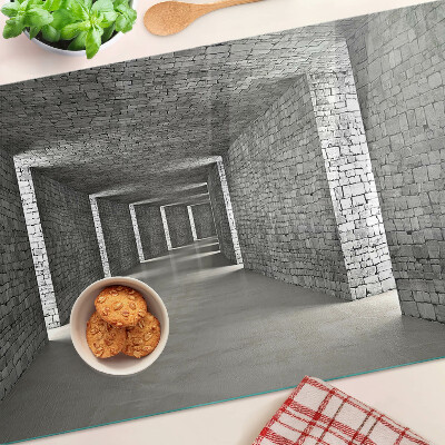 Szklana deska do krojenia Iluzja przestrzeni w architekturze