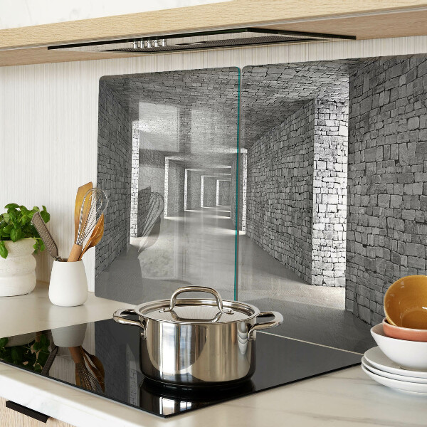 Szklana deska do krojenia Iluzja przestrzeni w architekturze