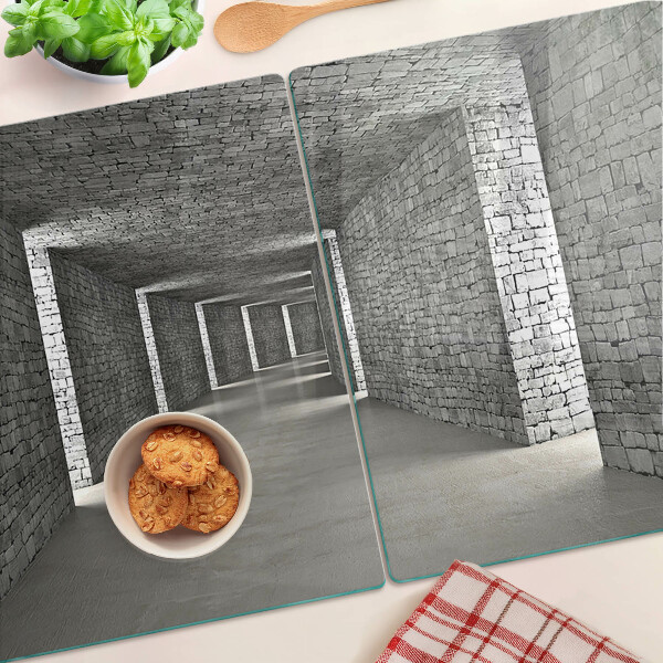 Szklana deska do krojenia Iluzja przestrzeni w architekturze