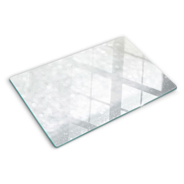 Szklana deska do krojenia Błyszczące bokeh z efektem świateł