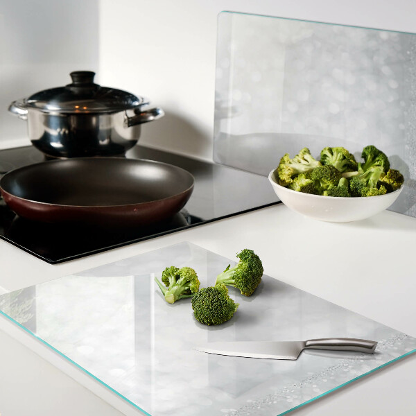 Szklana deska do krojenia Błyszczące bokeh z efektem świateł